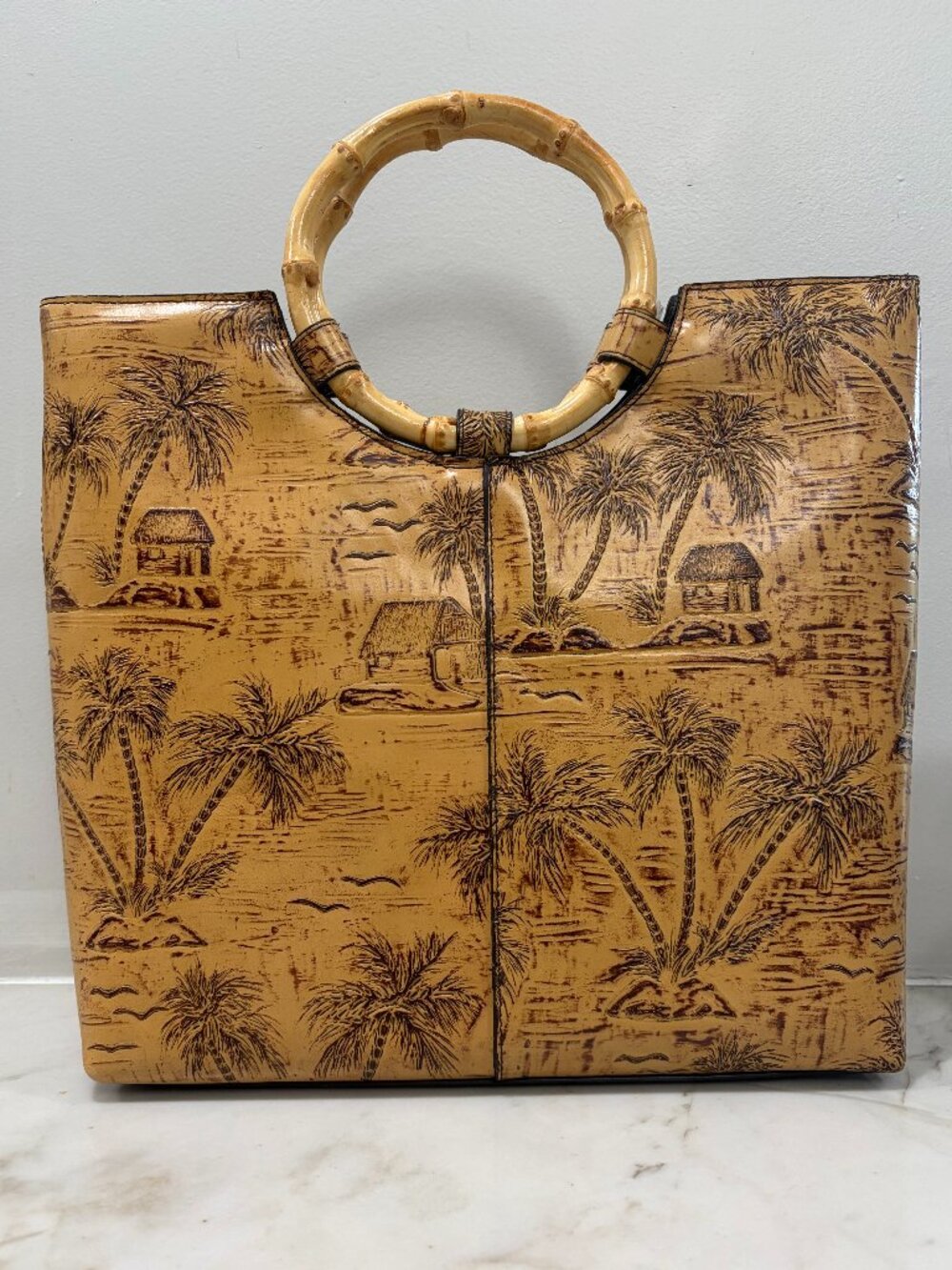 Cork Leather handbag by Sunset Bag